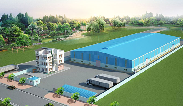 Mẫu công trình nhà xưởng đẹp 2020