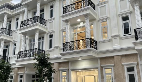 Thi công nhà phố liền kề tại Bình Dương