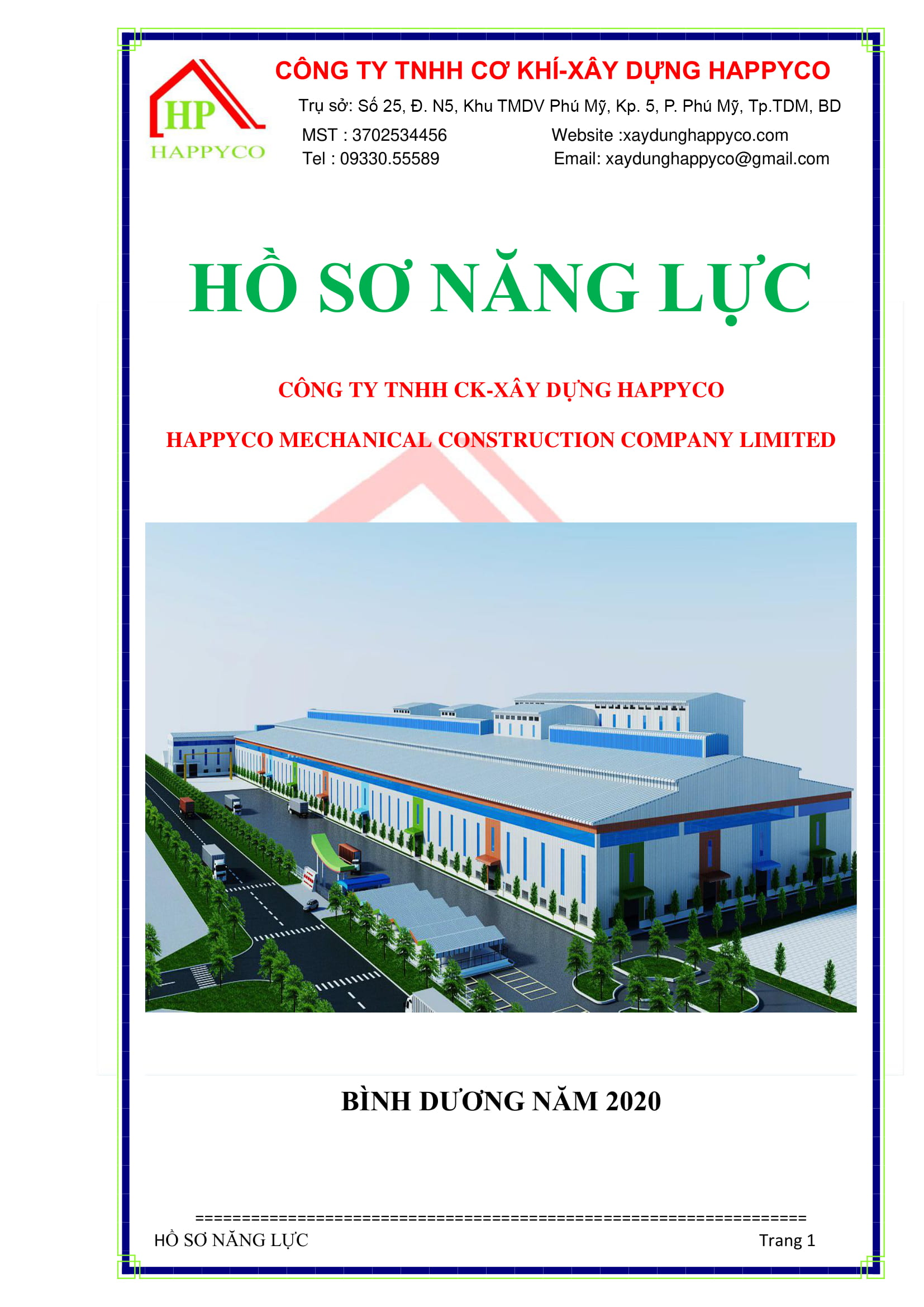 Hồ sơ năng lực