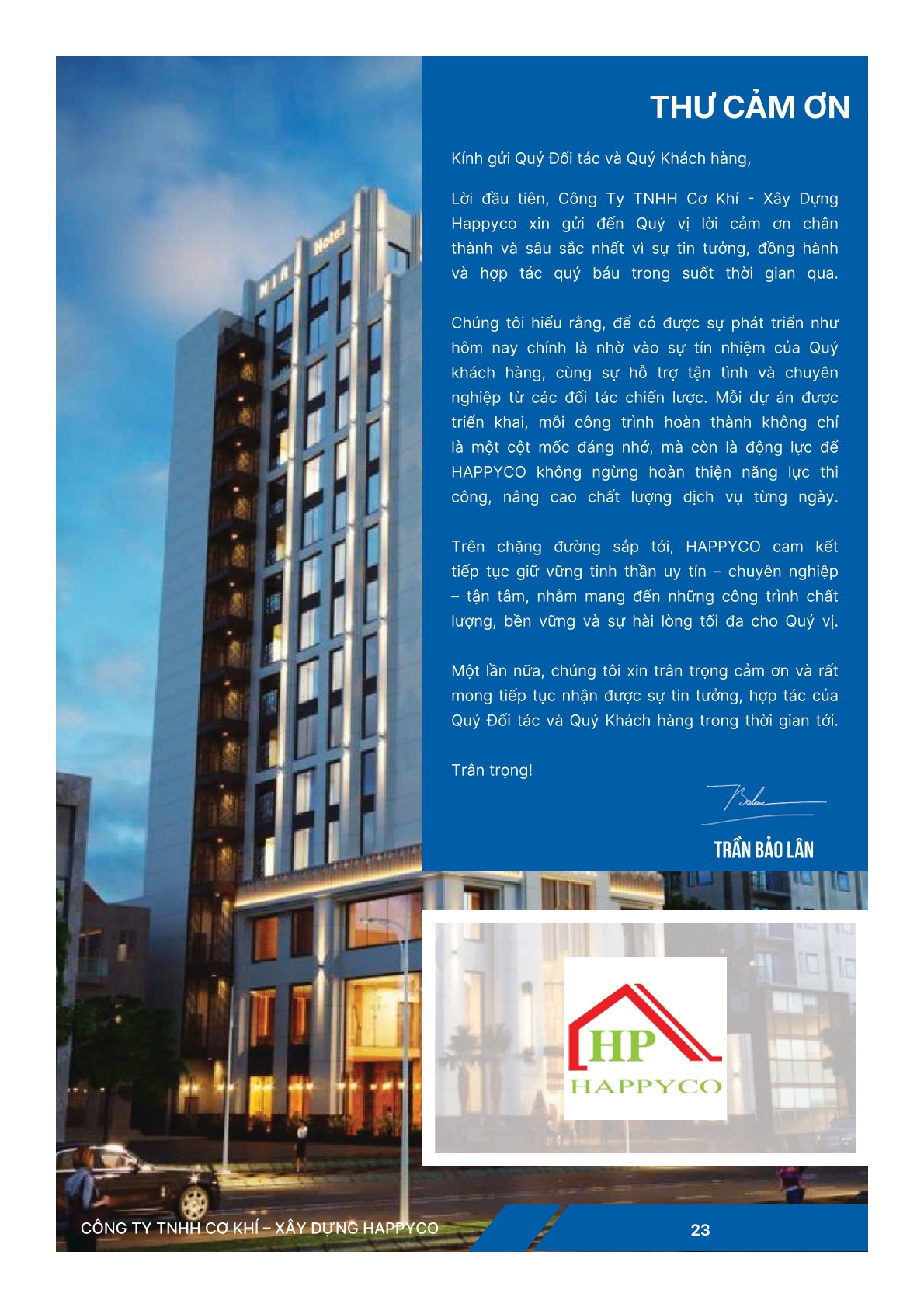 Hồ sơ năng lực